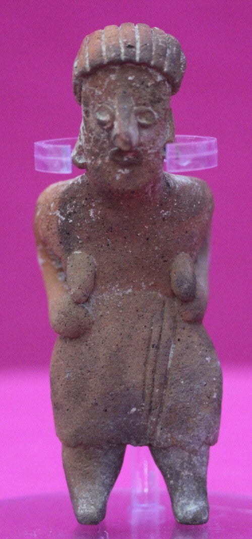 Pre Columbian Artifact Authentic Rare Grandma Tomb Figure Colima Mexico  COA 145