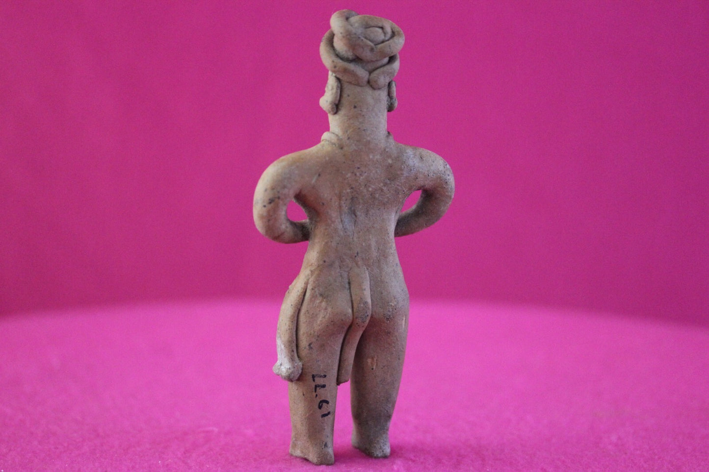 Authentic Pre Columbian Artifact Tomb Figure Colima Mexico 100 BC-250 AD COA 170