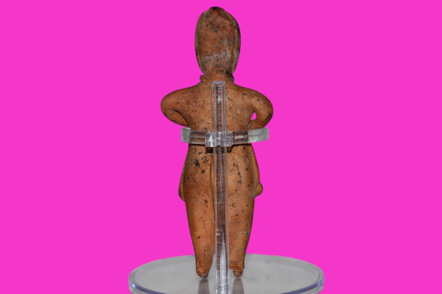 Authentic Pre Columbian Artifact Pretty Lady Tomb Figure Colima Mexico COA 17