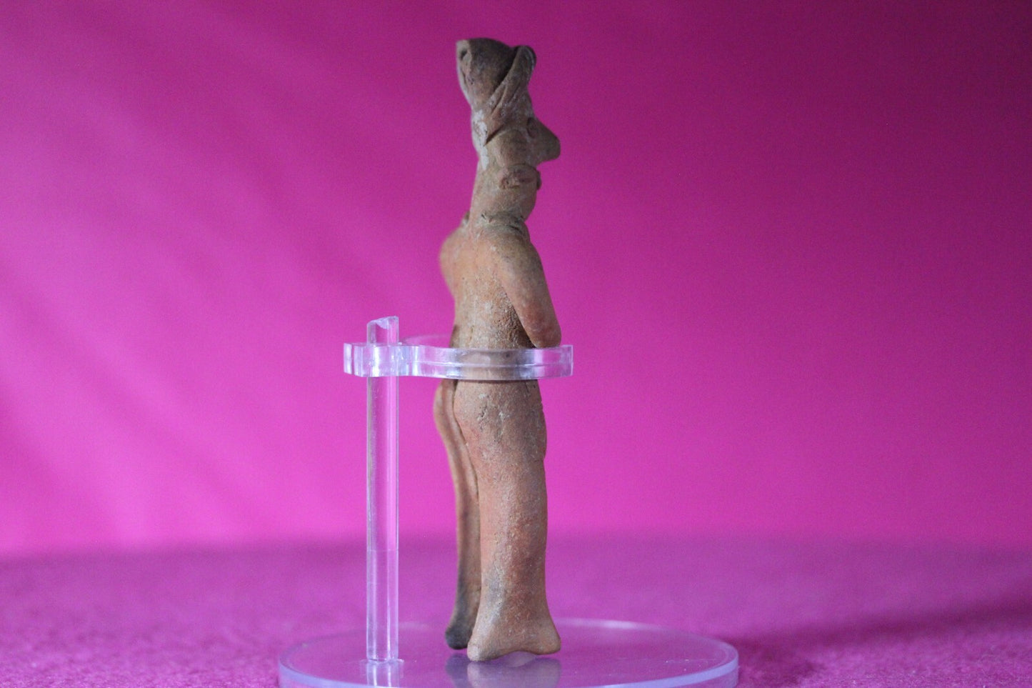 Authentic Pre Columbian Artifact Tomb Figure Colima Mexico 100 BC-250 AD COA 132