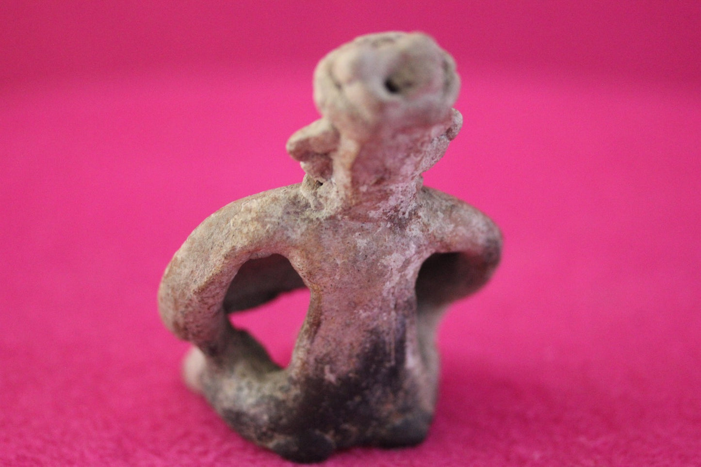 Authentic Pre Columbian Artifact Rare Skirted Tomb Figure Colima Mexico COA 183