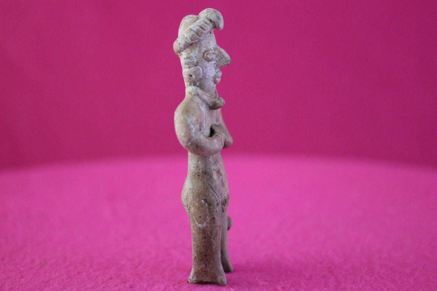 Authentic Pre Columbian Artifact Tomb Figure Colima Mexico 100 BC-250 AD COA 172