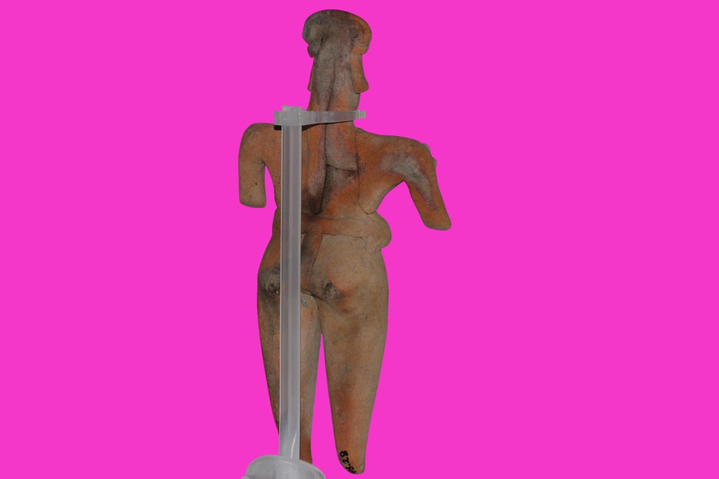 Pre Columbian Artifact 8 Inch Shaman Tomb Figure Colima Mexico 100 BC COA 236