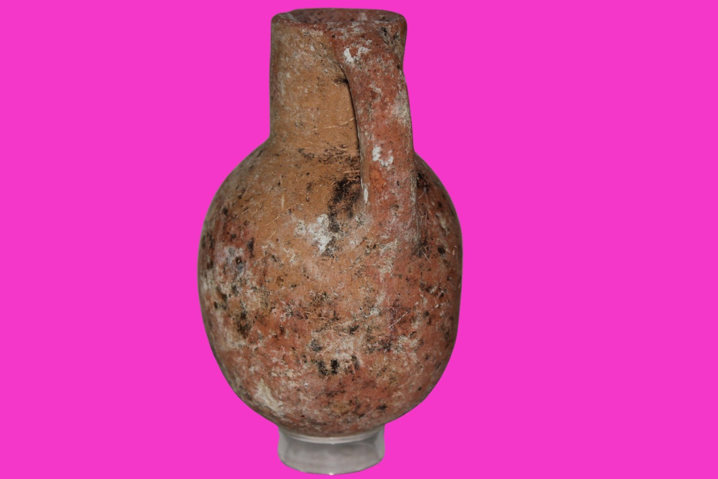 Ancient Holy Land Artifact Jug From Time of Jesus Christ 100 BC - 100 AD COA 16