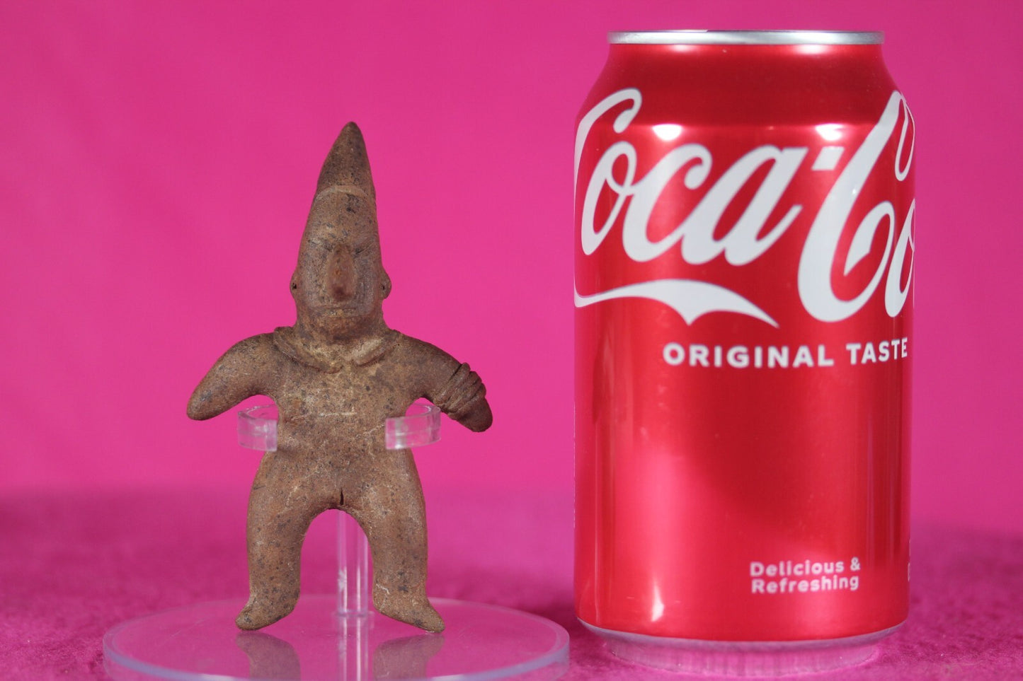 Authentic Pre Columbian Artifact Archaic Tomb Figure Colima Mexico 100BC COA 135