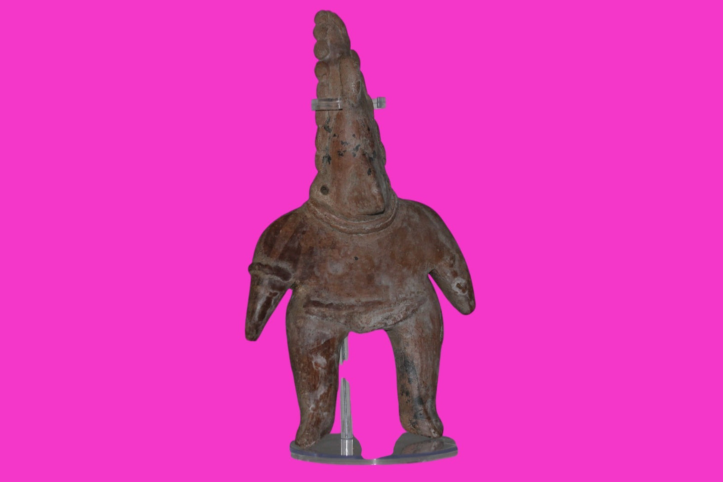 Authentic Pre Columbian Artifact Archaic Shaman Tomb Figure Colima Mexico COA 20