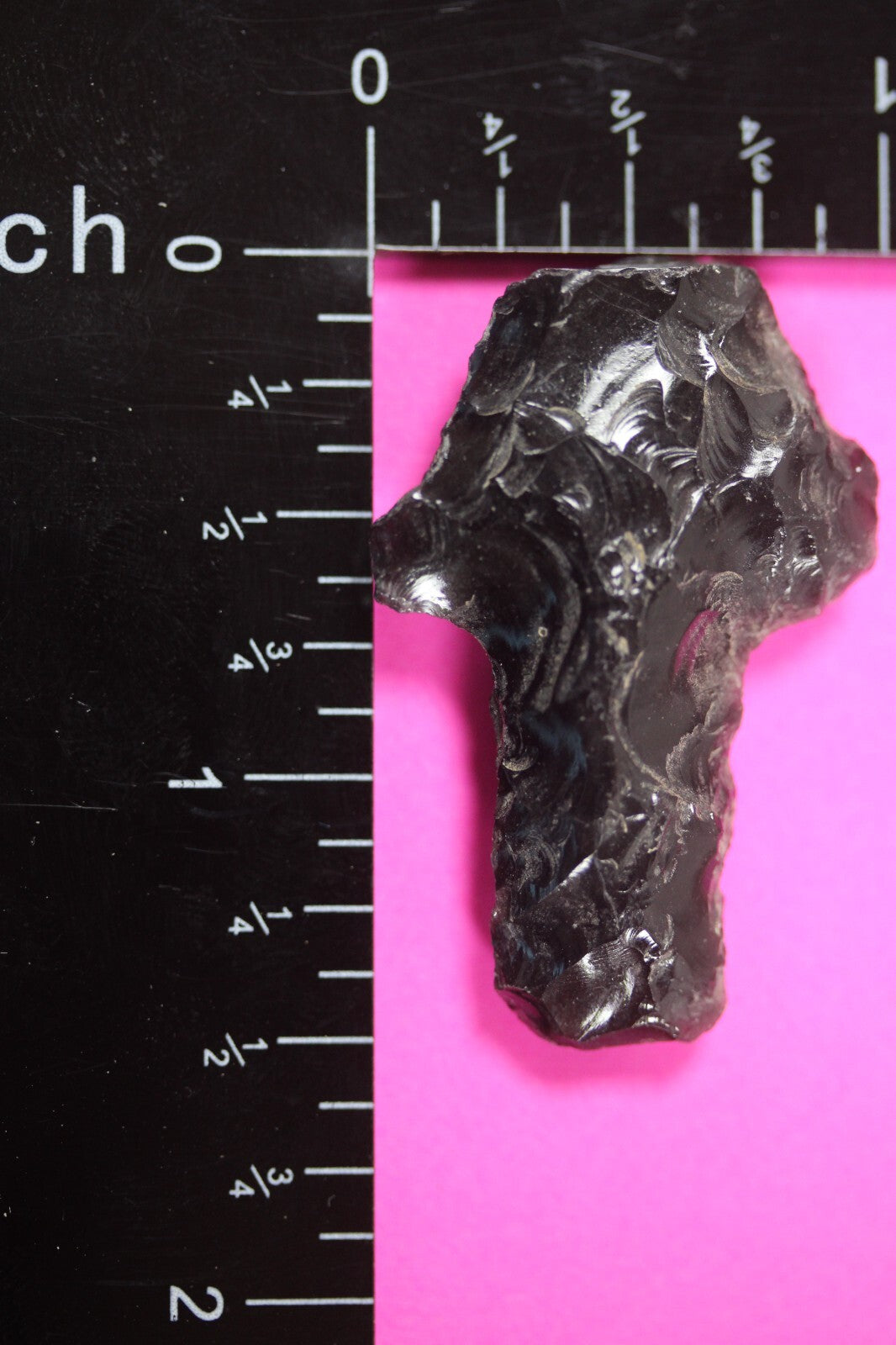 Authentic Pre Columbian Artifact Aztec Arrowhead Battle of Mexico City COA 67