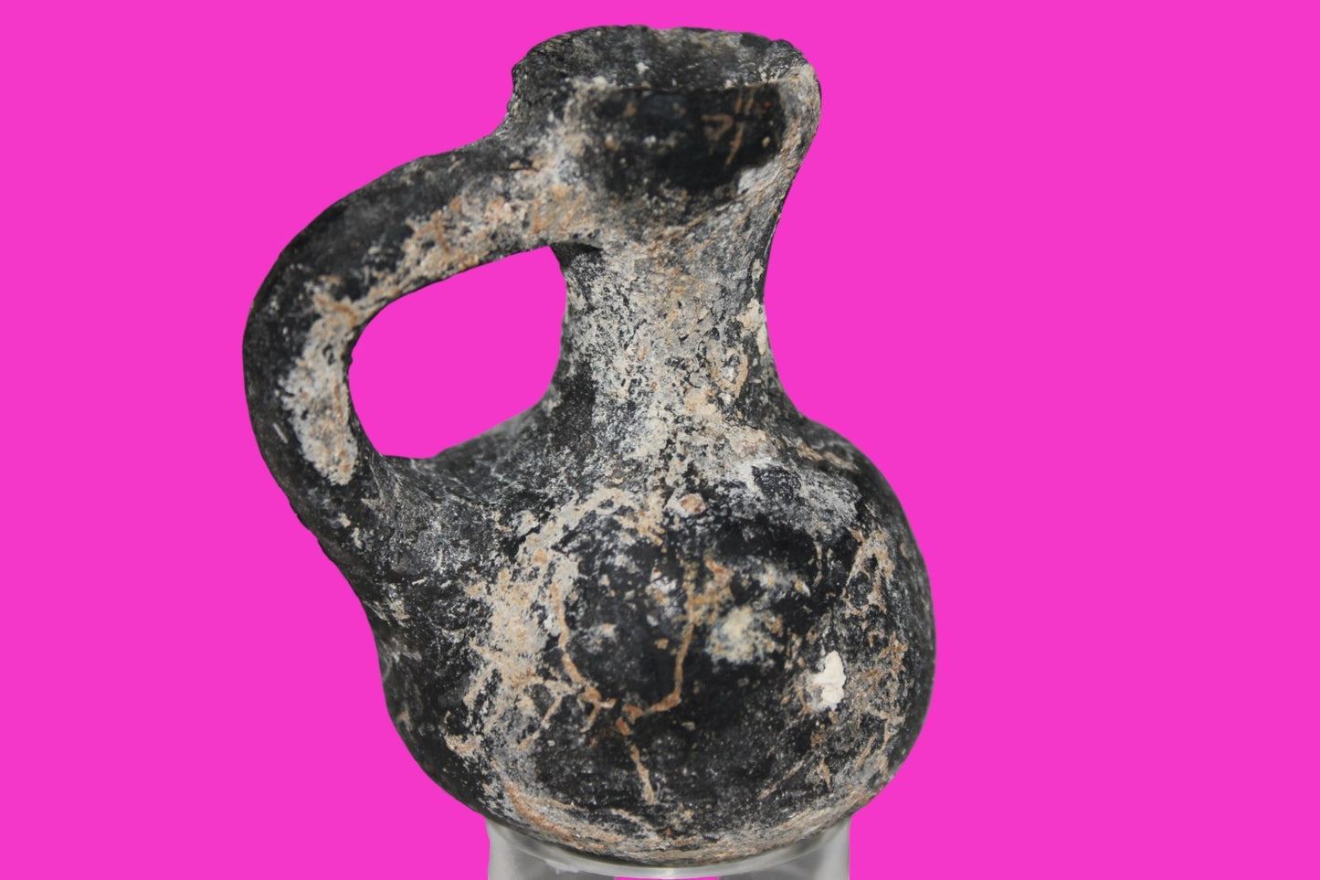 Ancient Holy Land Artifact King David Mini Jugglet Christ Home Land 1000BC COA 3