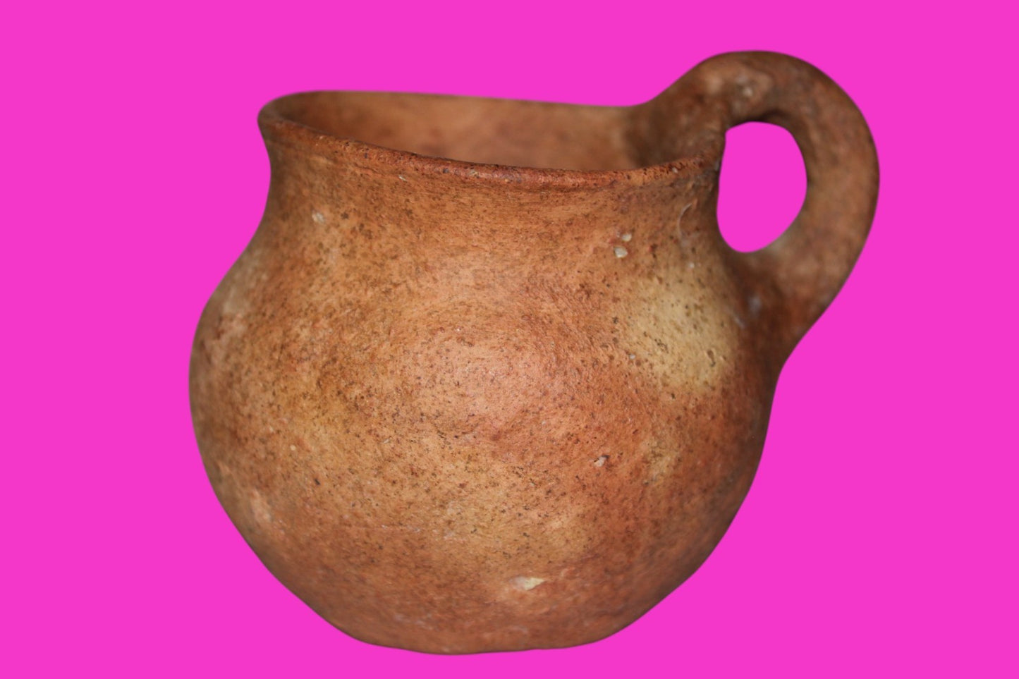 Holy Land Artifact Ancient 4000 Year Old Cup Time of Abraham 2000 BC COA J119