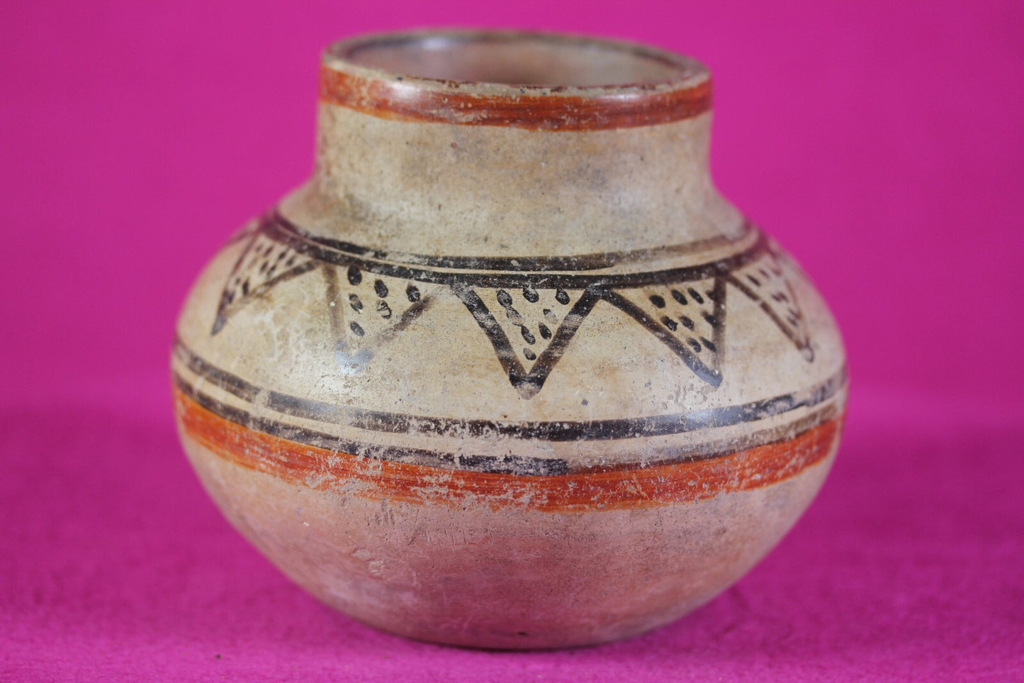 Pre Columbian Authentic Artifact Decorated Bowl Costa Rica 700-1400 AD COA J99