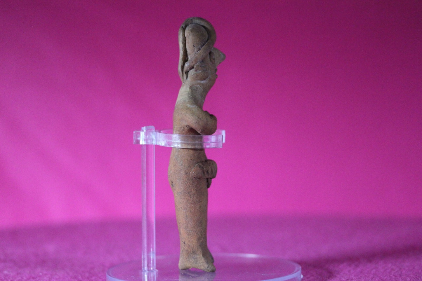 Authentic Pre Columbian Artifact Tomb Figure Colima Mexico 100 BC-250 AD COA 129