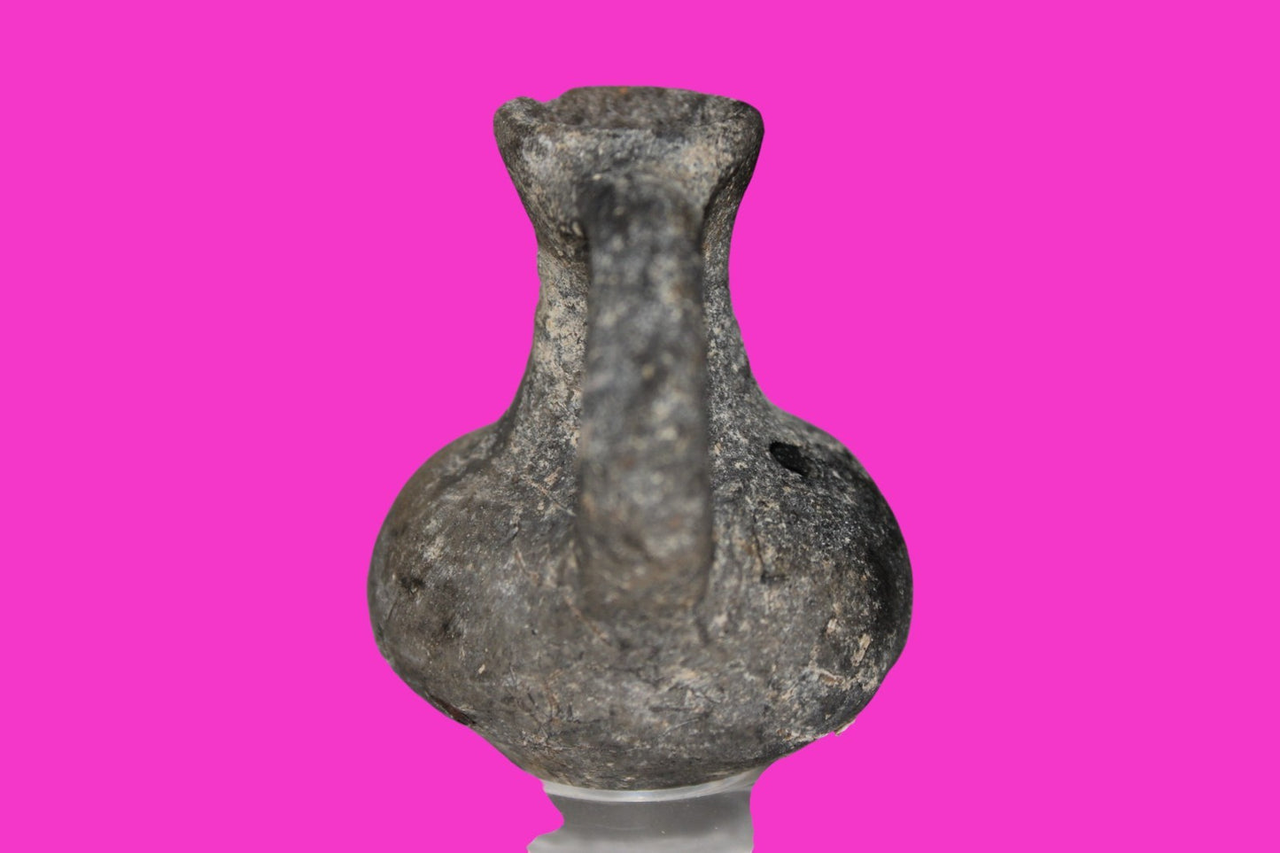 Ancient Holy Land Artifact King David Mini Jugglet Christ Home Land 1000BC COA 2