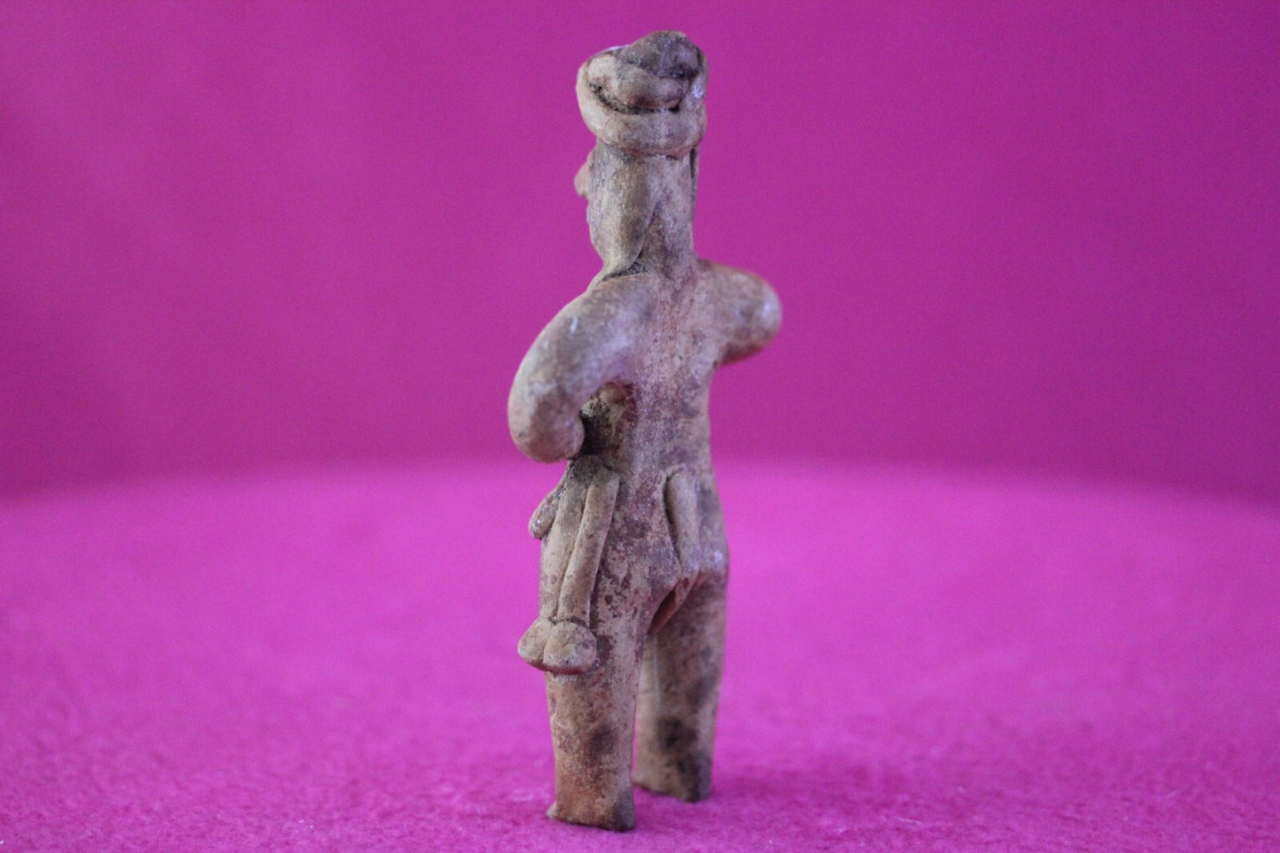 Authentic Pre Columbian Artifact Tomb Figure Colima Mexico 100 BC-250 AD COA 175