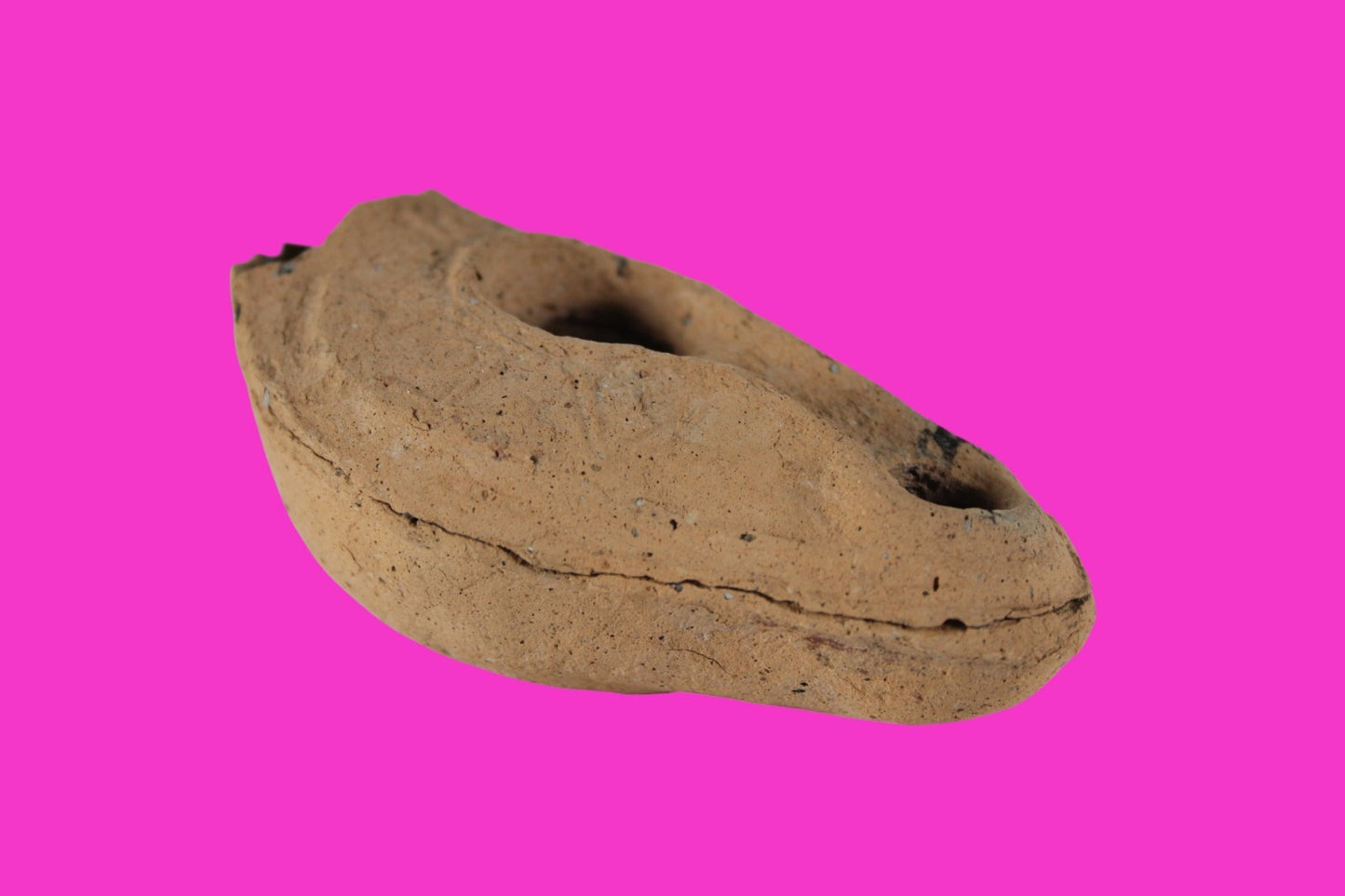 Ancient Holy Land Oil Lamp Artifact  From Jesus Christ Homeland 400-600AD COA 42