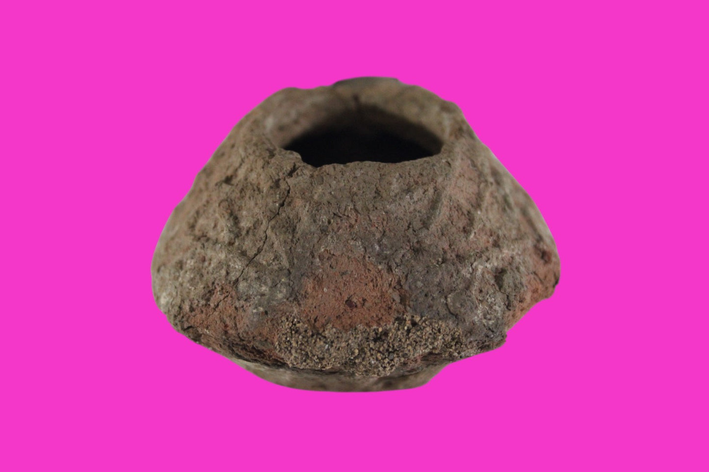 Oil Lamp Holy Land Ancient Artifact Jesus Christ Home Israel 300-600 AD COA 78