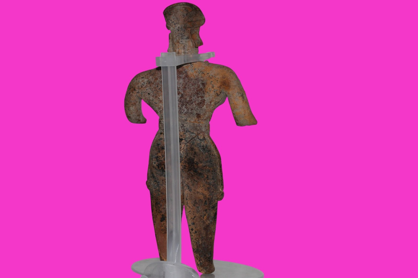 Pre Columbian Artifact 7 Inch Female Tomb Figure Colima Mexico 100 BC COA 247