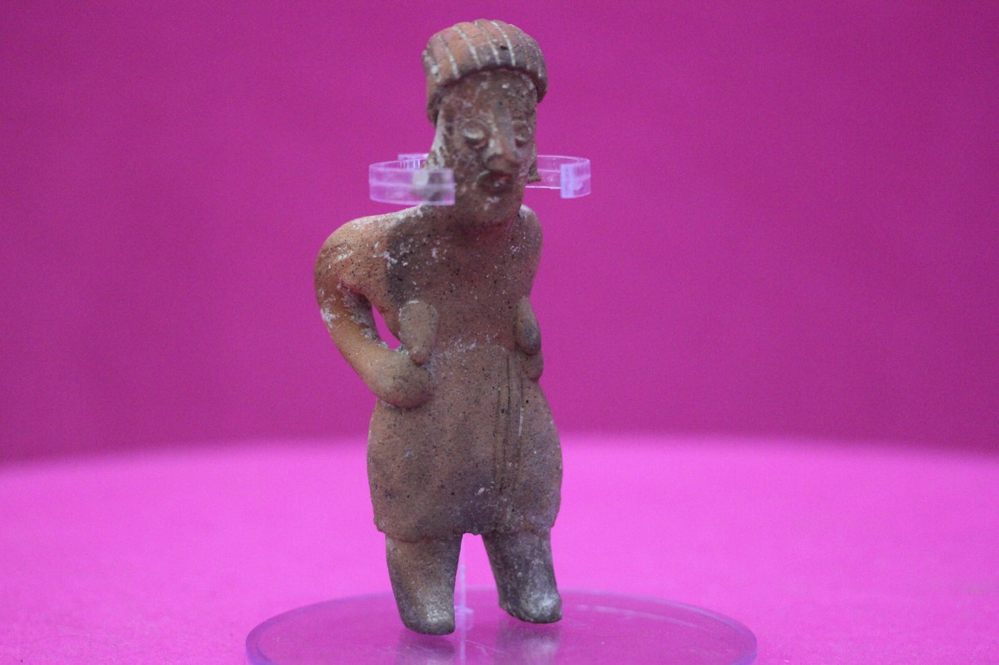 Authentic Pre Columbian Artifact Rare Grandma Tomb Figure Colima Mexico  COA 145