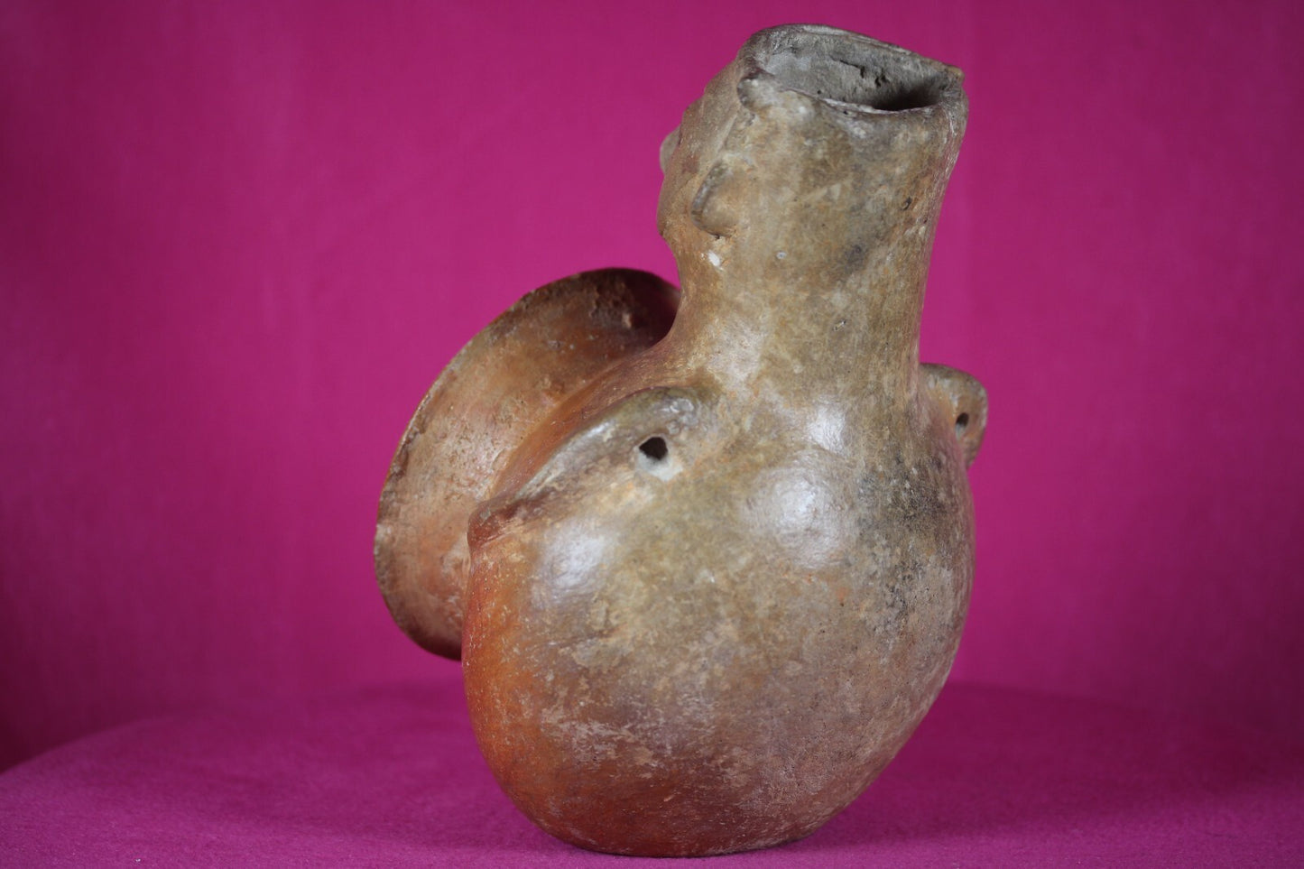 Rare Mayan Belly Bowl Authentic Pre Columbian Artifact Arte Primitivo COA T115