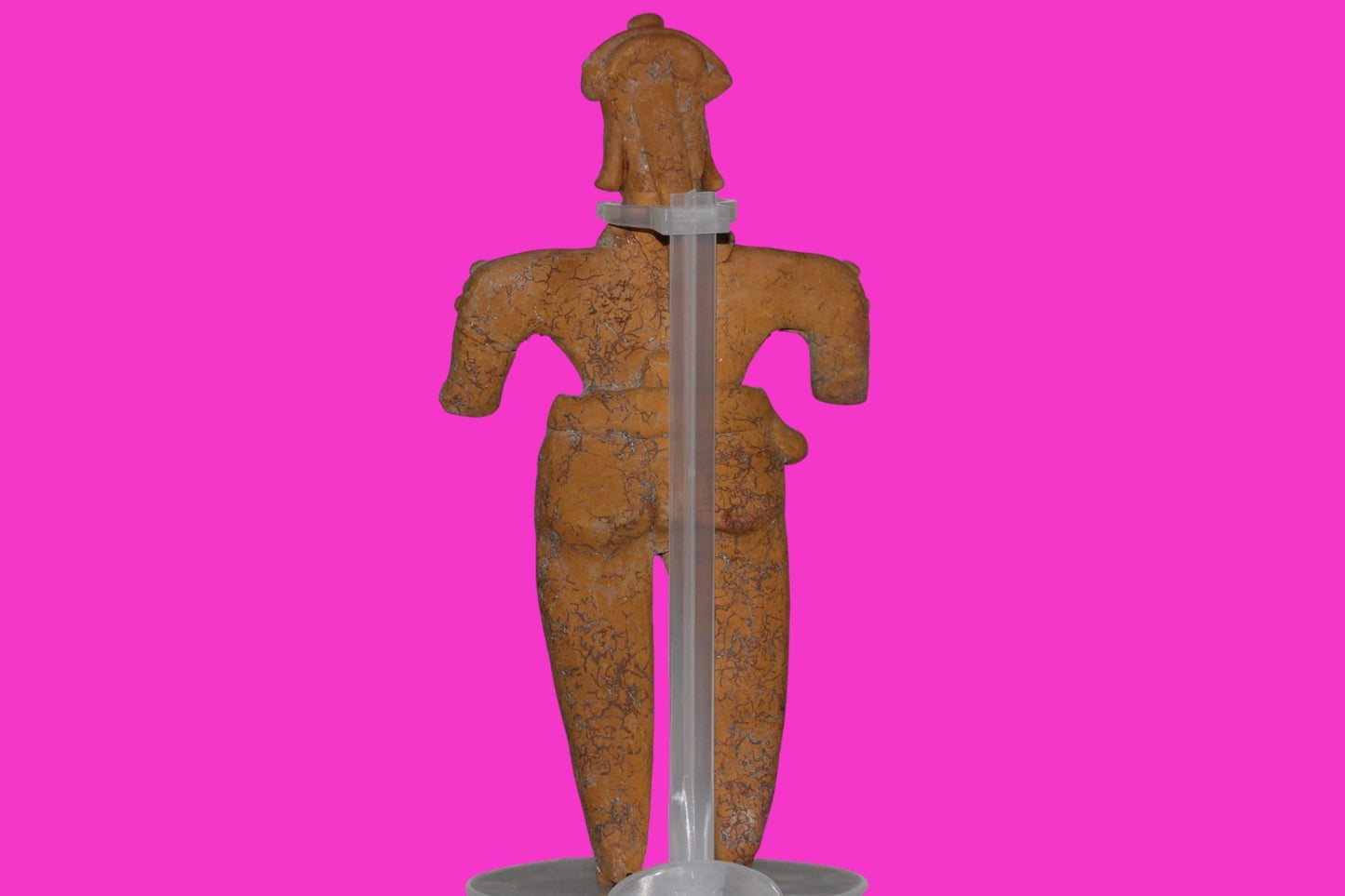 Pre Columbian Artifact BIG Female Shaman Tomb Figure Colima Mexico 100BC COA 248