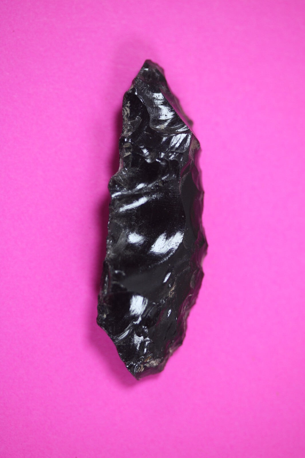 Pre Columbian Artifact Authentic Aztec Arrowhead Battle of Mexico City COA 55