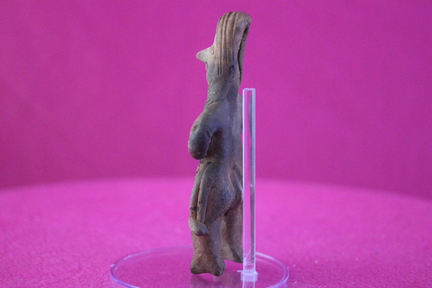 Authentic Pre Columbian Artifact Pretty Lady Tomb Figure Colima Mexico COA 196