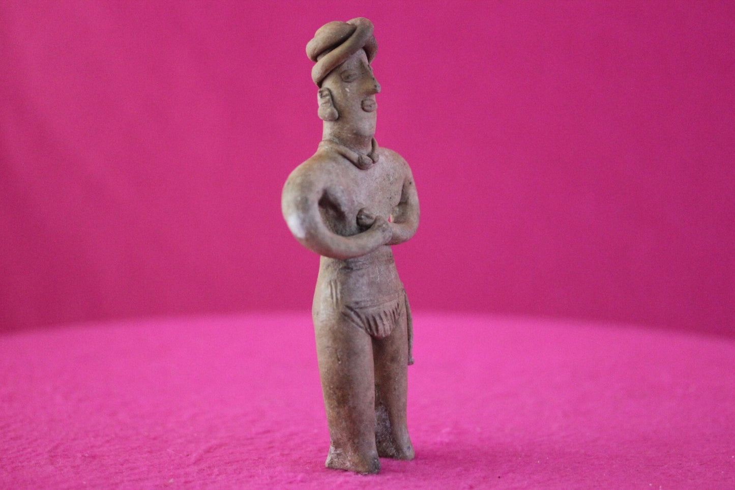 Authentic Pre Columbian Artifact Tomb Figure Colima Mexico 100 BC-250 AD COA 170