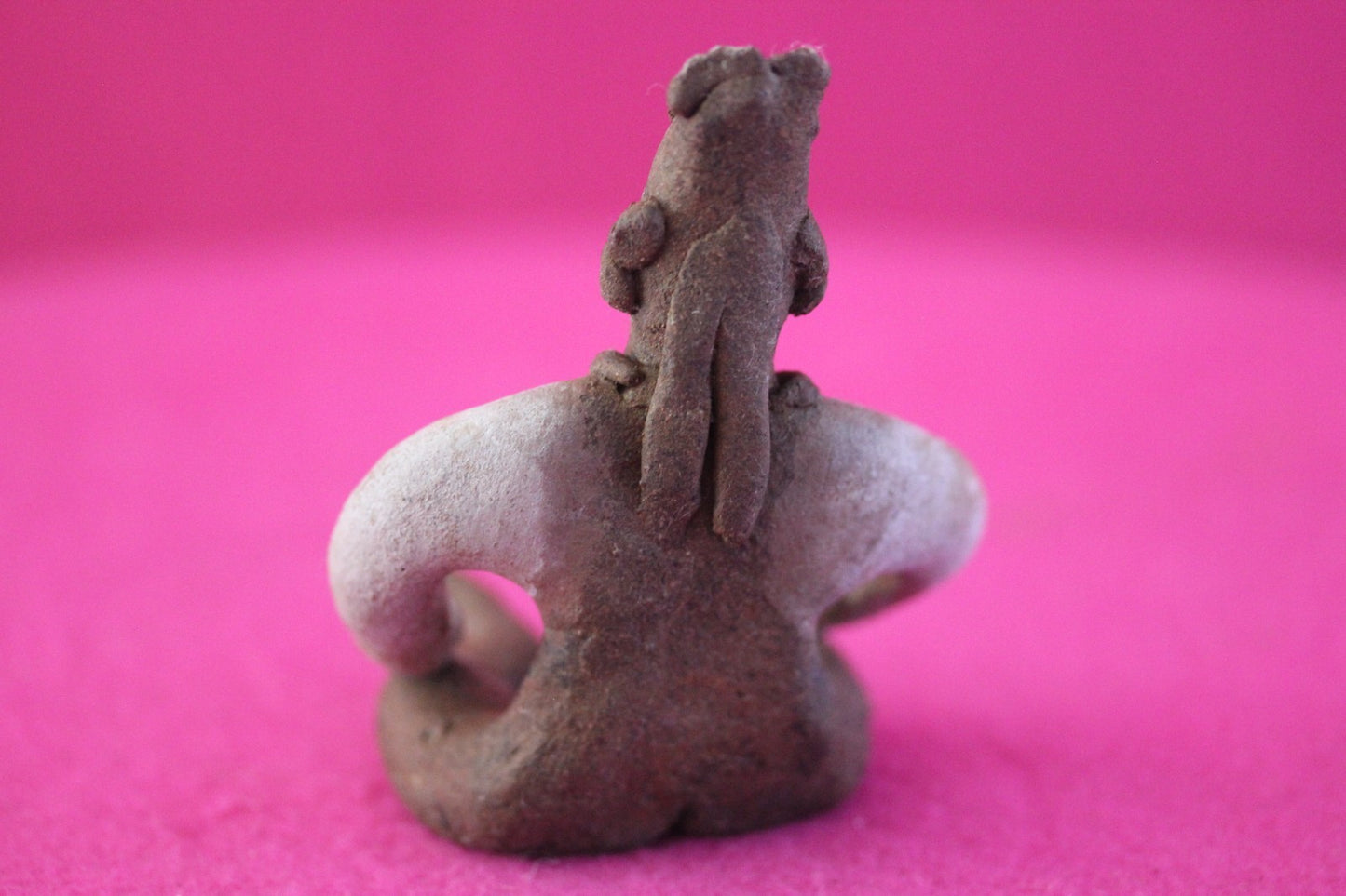 Pre Columbian Artifact Authentic Seated Shaman Tomb Figure Colima Mexico COA 194