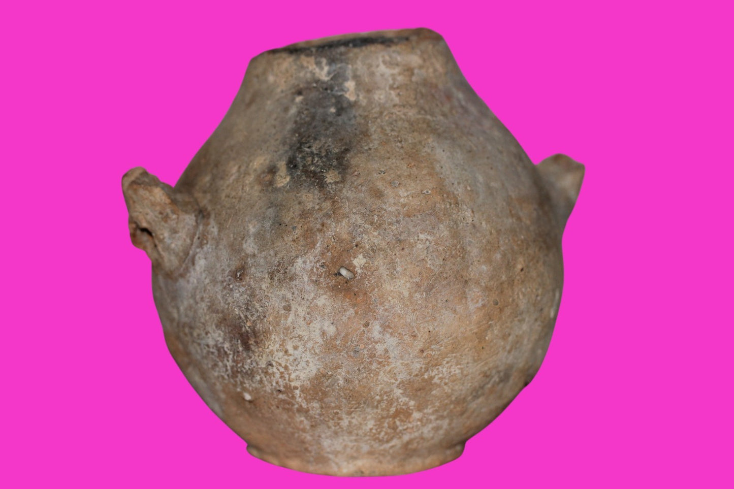 Ancient Holy Land Artifact 5500 Year Old Jar Before Abraham 3500 BC COA J144