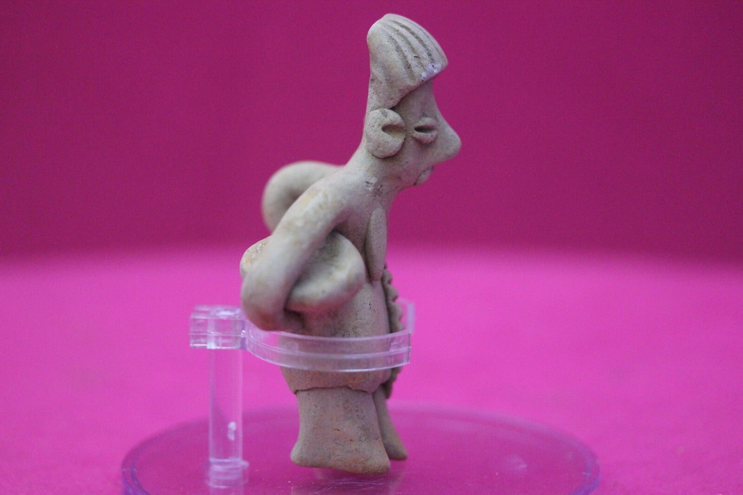 Authentic Pre Columbian Artifact Rare Grandma Tomb Figure Colima Mexico COA 147