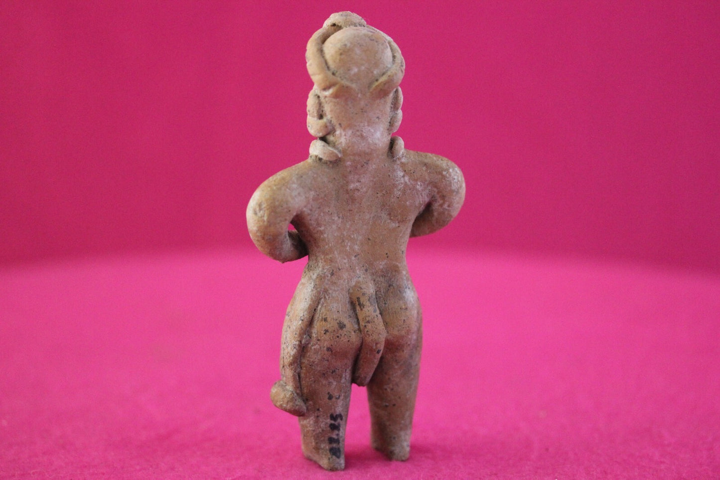 Authentic Pre Columbian Artifact Tomb Figure Colima Mexico 100 BC-250 AD COA 172