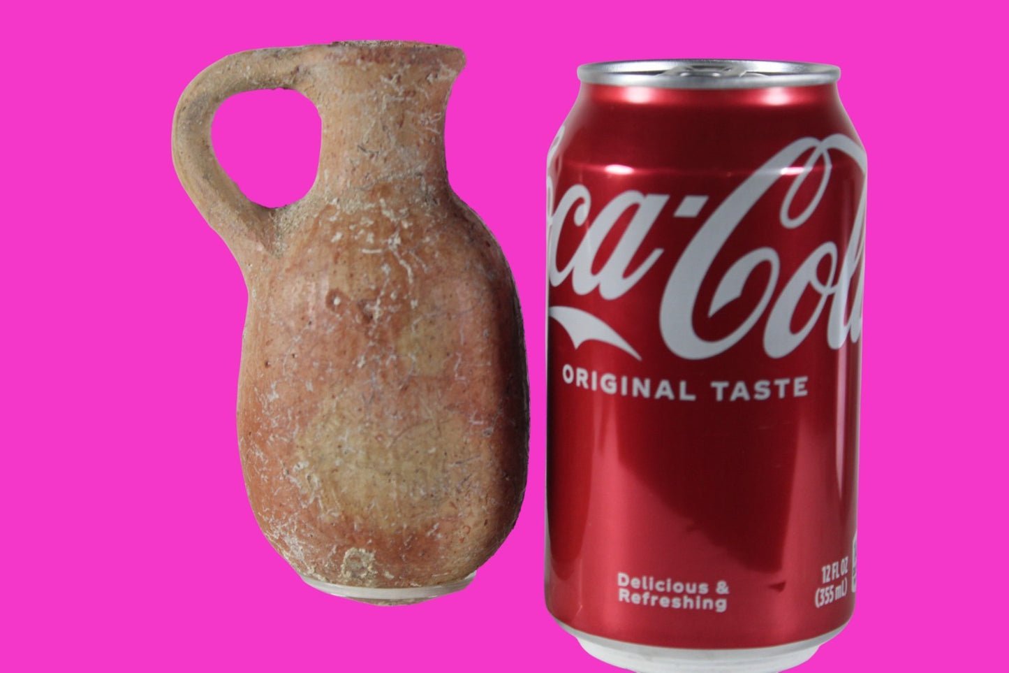 Time of Jesus Christ Ancient Holy Land Artifact Herodian Jug 50BC - 100AD COA 29