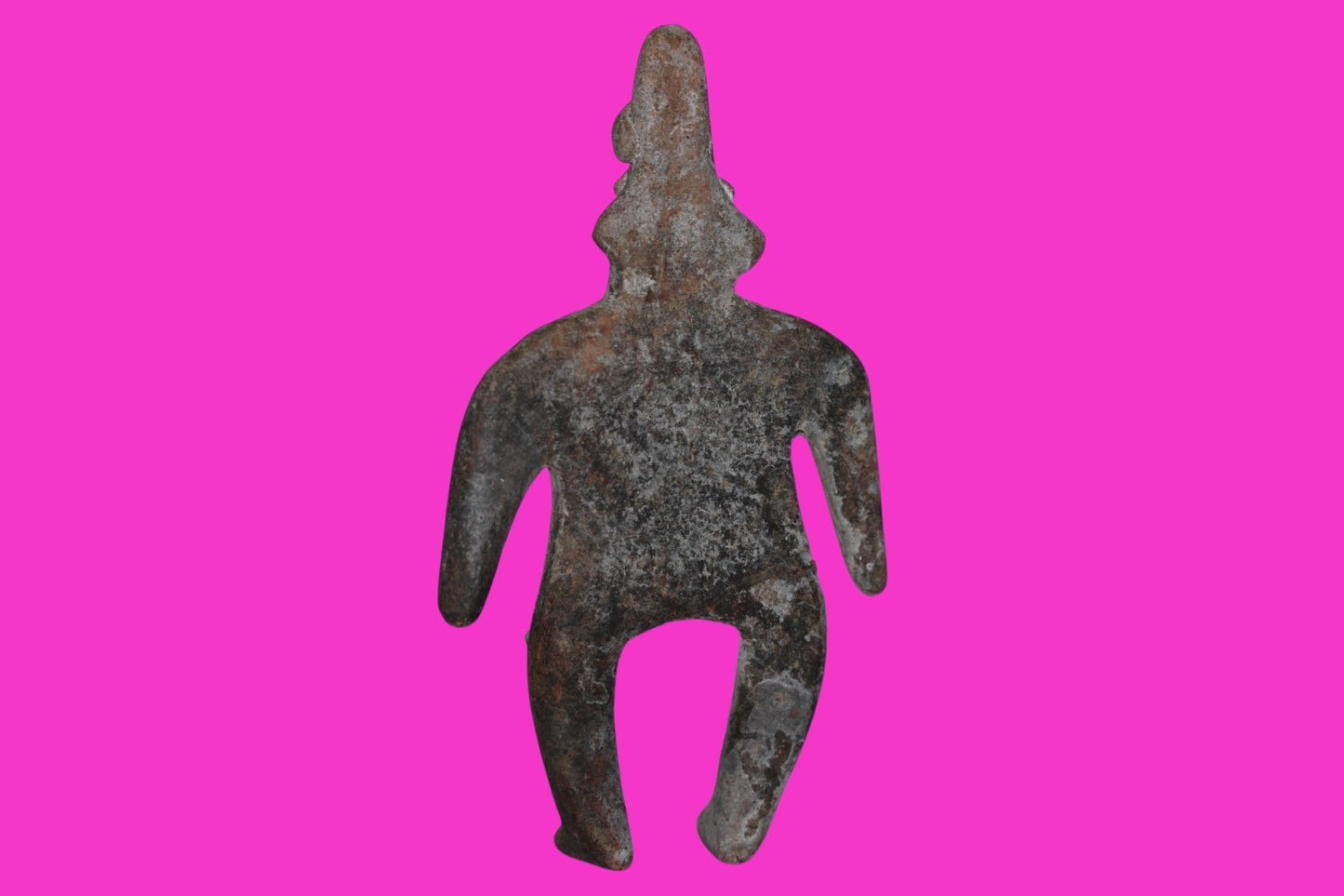 Authentic Pre Columbian Artifact Male Archaic Tomb Figure Colima Mexico COA 19