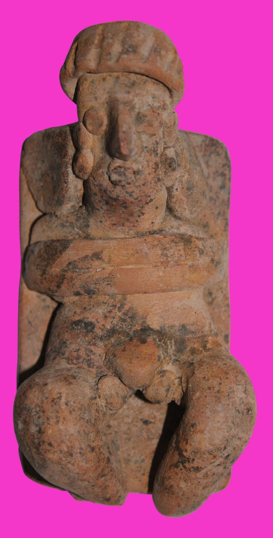 Pre Columbian Artifact Authentic Tomb Burial Figure Colima Mexico 100 BC COA 227