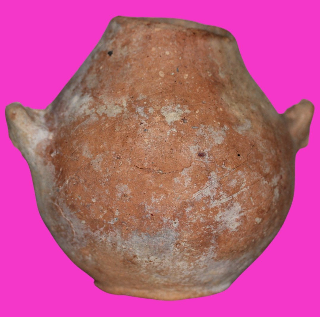 Time of Canaanites Holy Land Artifact Ancient 5500 Year Old Jar 3500 BC COA J144