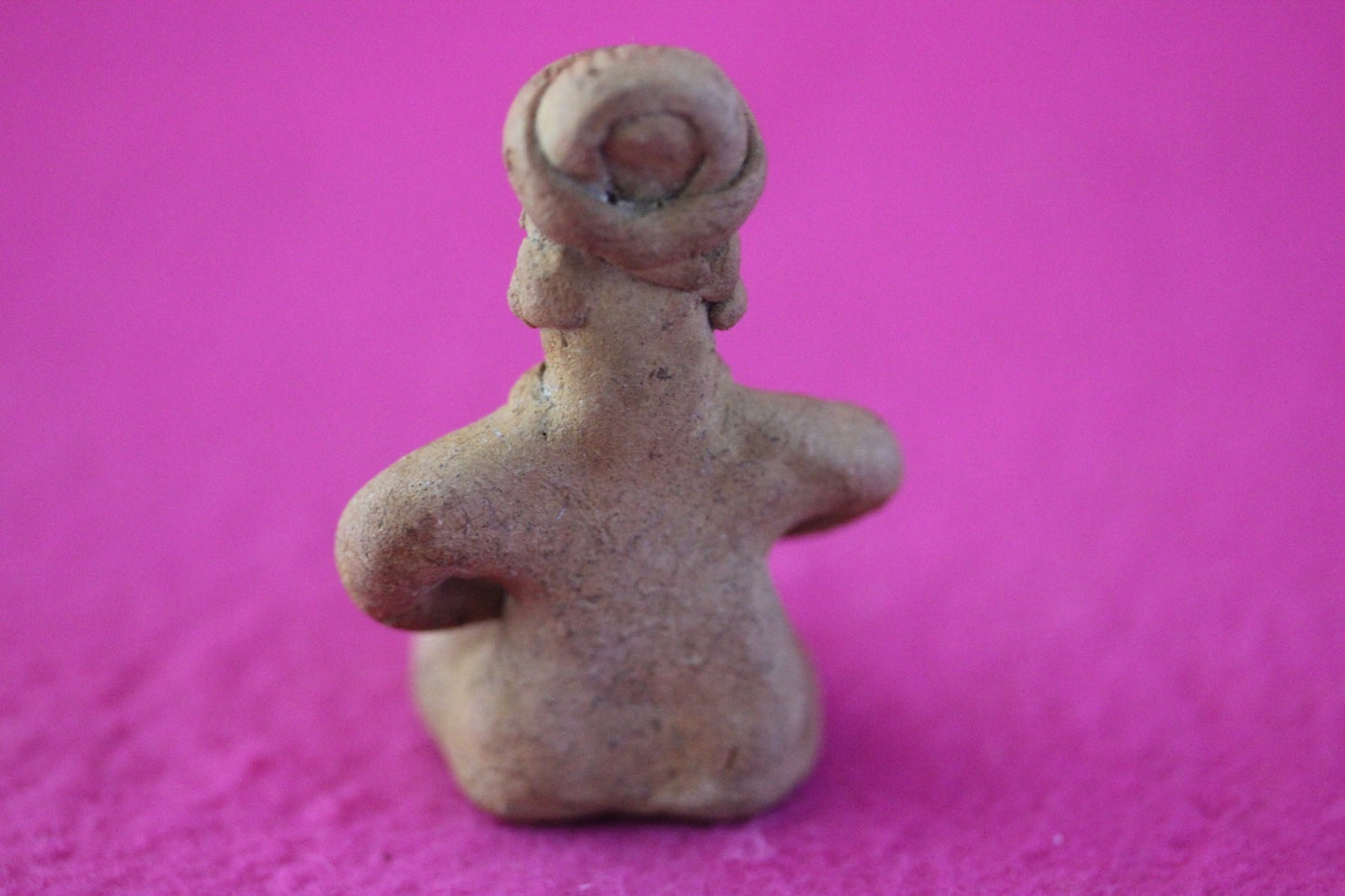 Authentic Pre Columbian Artifact Rare Seated Tomb Figure Colima Mexico COA 189