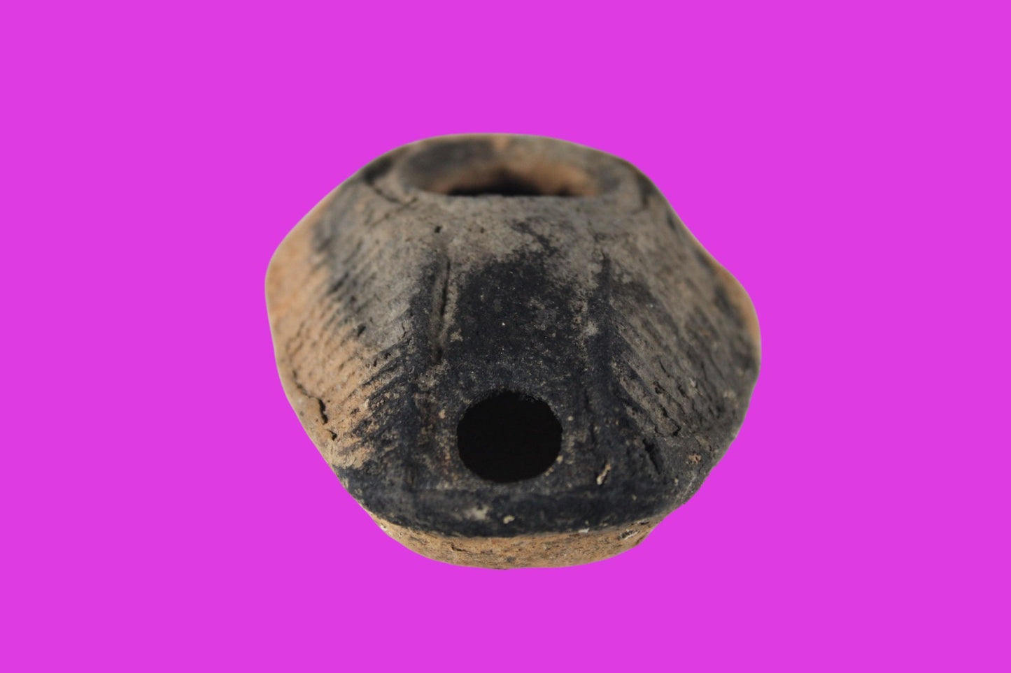 Ancient Holy Land Oil Lamp Artifact Jesus Christ Home Israel 300-600 AD COA 133