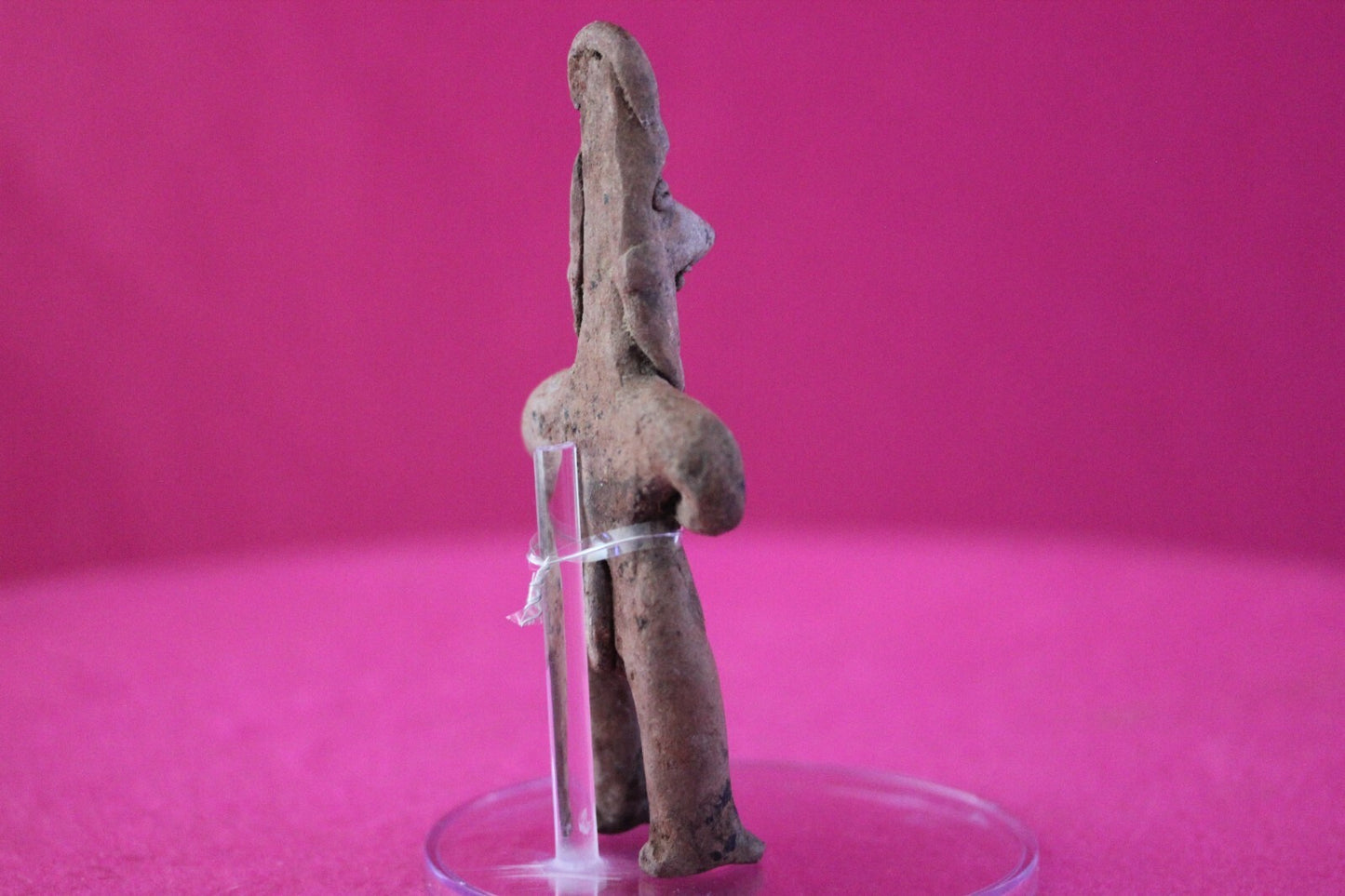 Authentic Pre Columbian Artifact Tomb Figure Colima Mexico 100 BC-250 AD COA 173