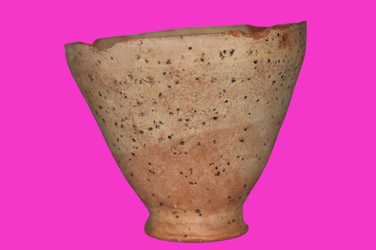 Time of Abraham Holy Land Artifact Ancient 4000 Year Old Cup  2000 BC COA J143