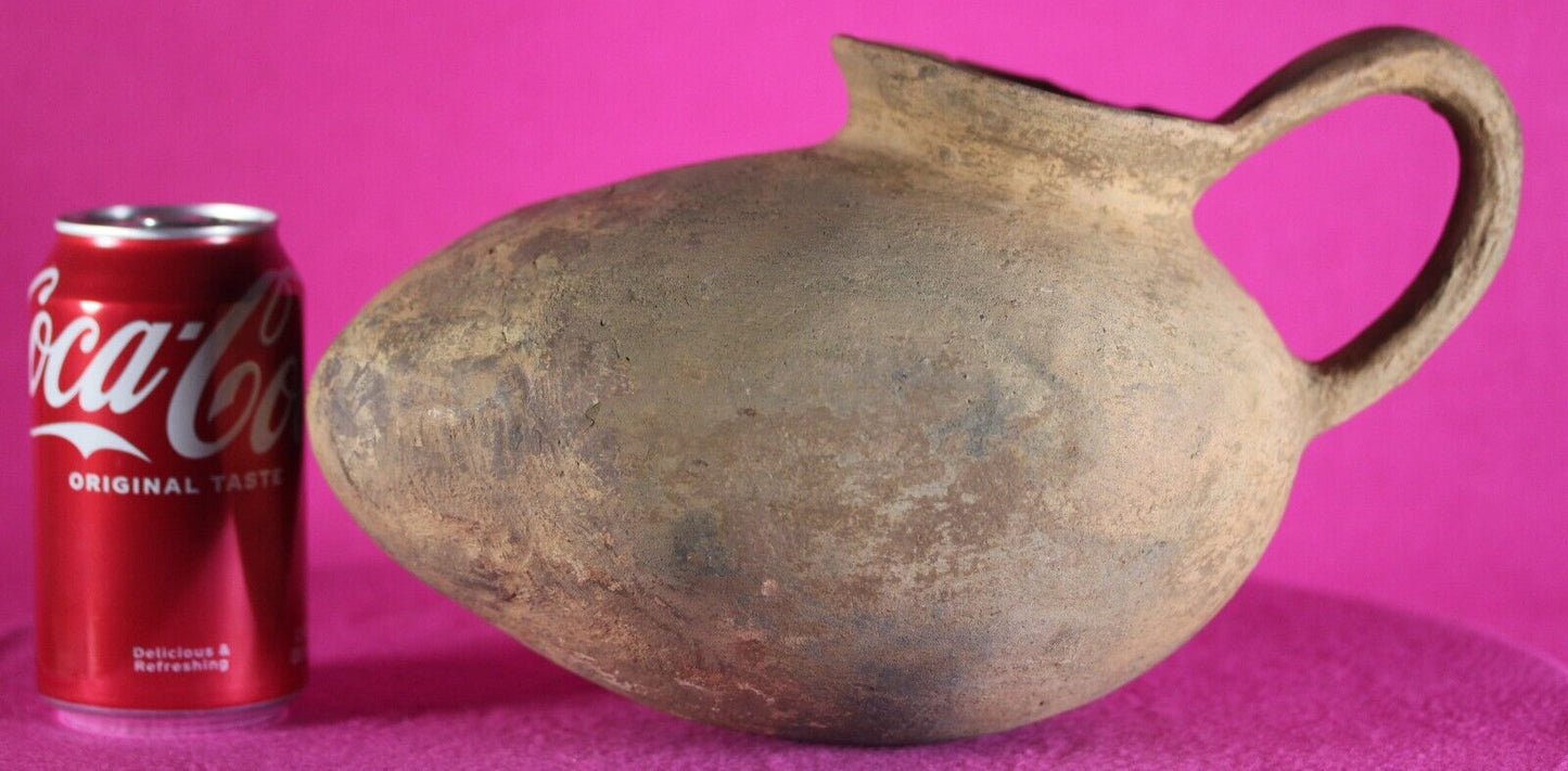 Pre Columbian Authentic Artifact Shoe Jar Zapotec Mexico 750-1250 AD COA J47