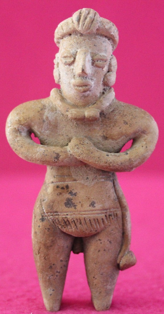 Pre Columbian Artifact Authentic Tomb Figure Colima Mexico 100 BC-250 AD COA 172