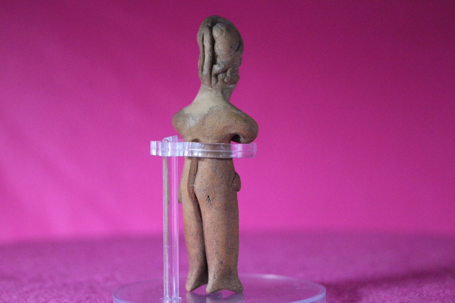 Authentic Pre Columbian Artifact Tomb Figure Colima Mexico 100 BC-250 AD COA 129