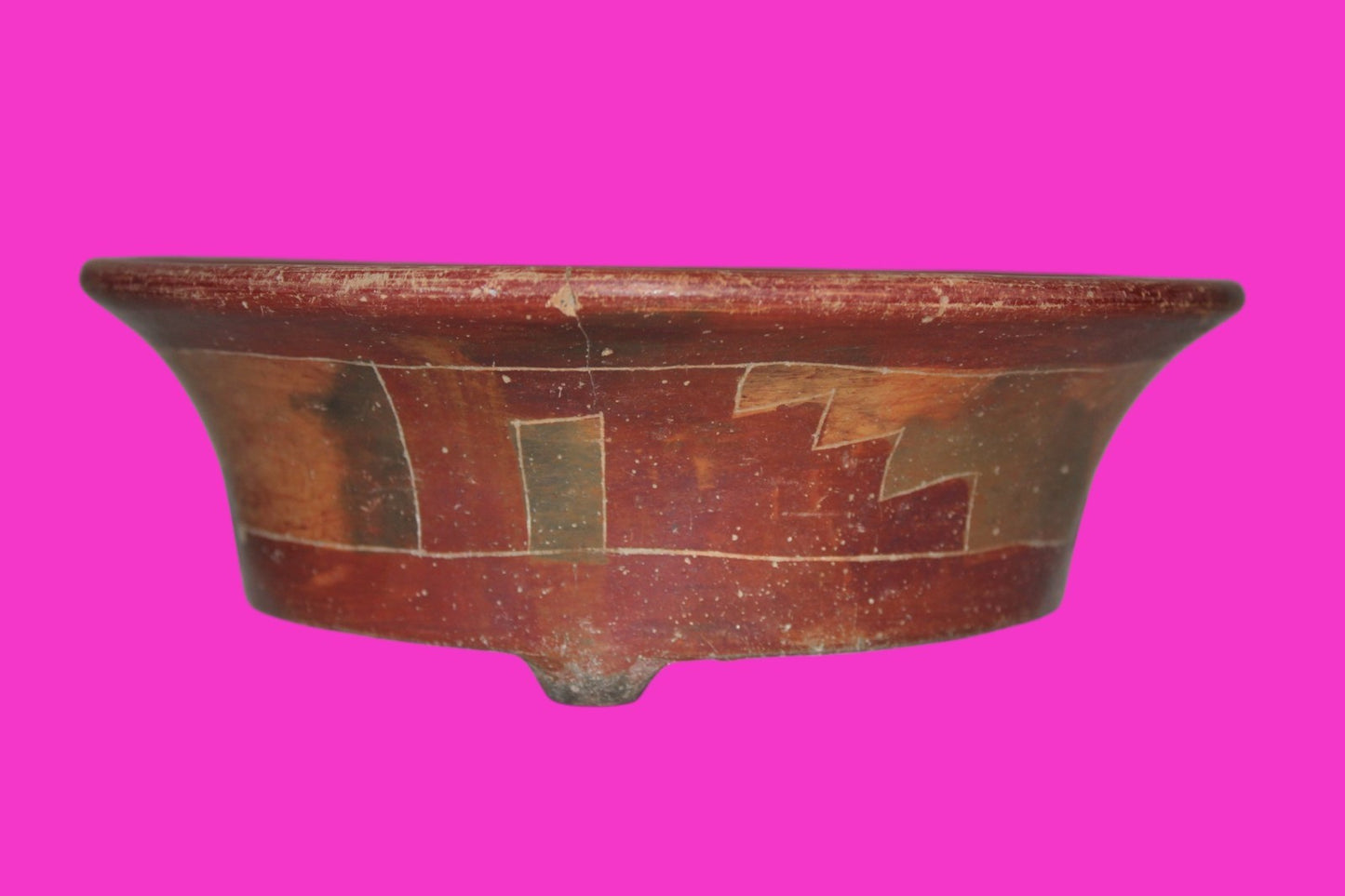 Pre Columbian Authentic Artifact Michoacan Bowl Mexico 400 to 100 BC COA J78