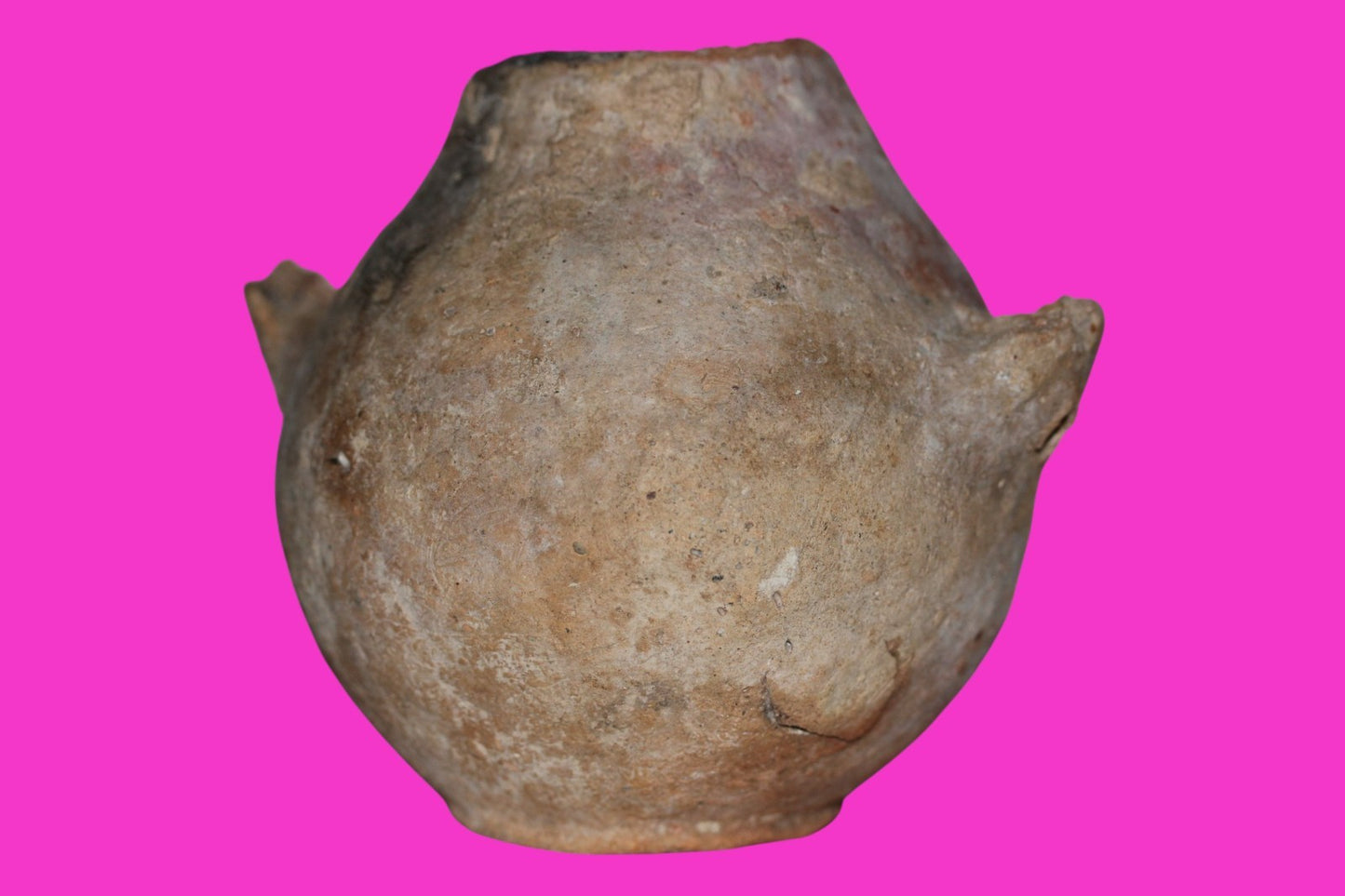 Ancient Holy Land Artifact 5500 Year Old Jar Before Abraham 3500 BC COA J144