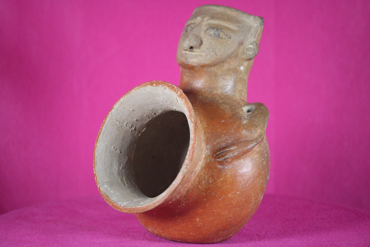Rare Mayan Belly Bowl Authentic Pre Columbian Artifact Arte Primitivo COA T115