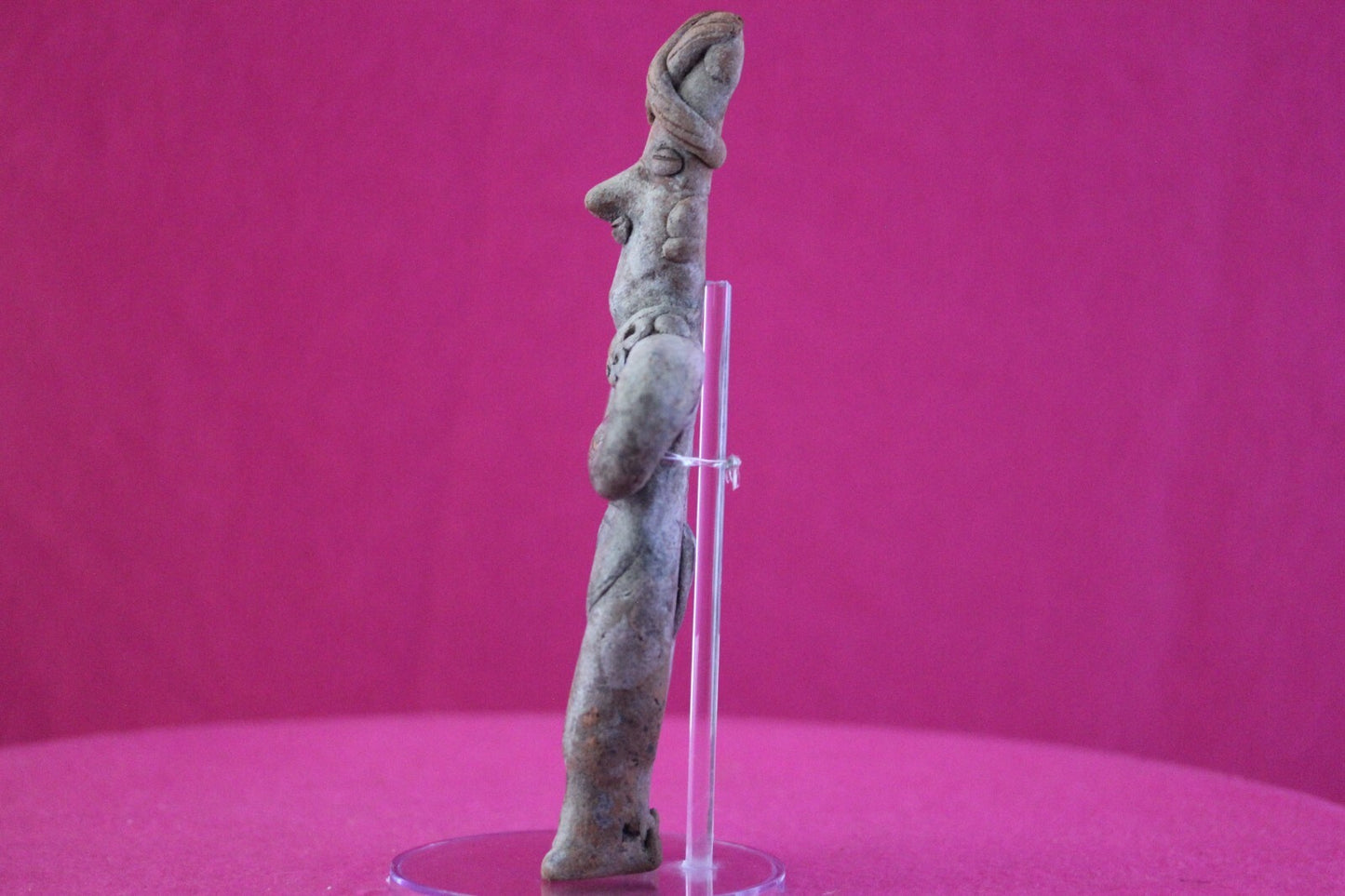 Authentic Pre Columbian Artifact Tomb Figure Colima Mexico 100 BC-250 AD COA 169