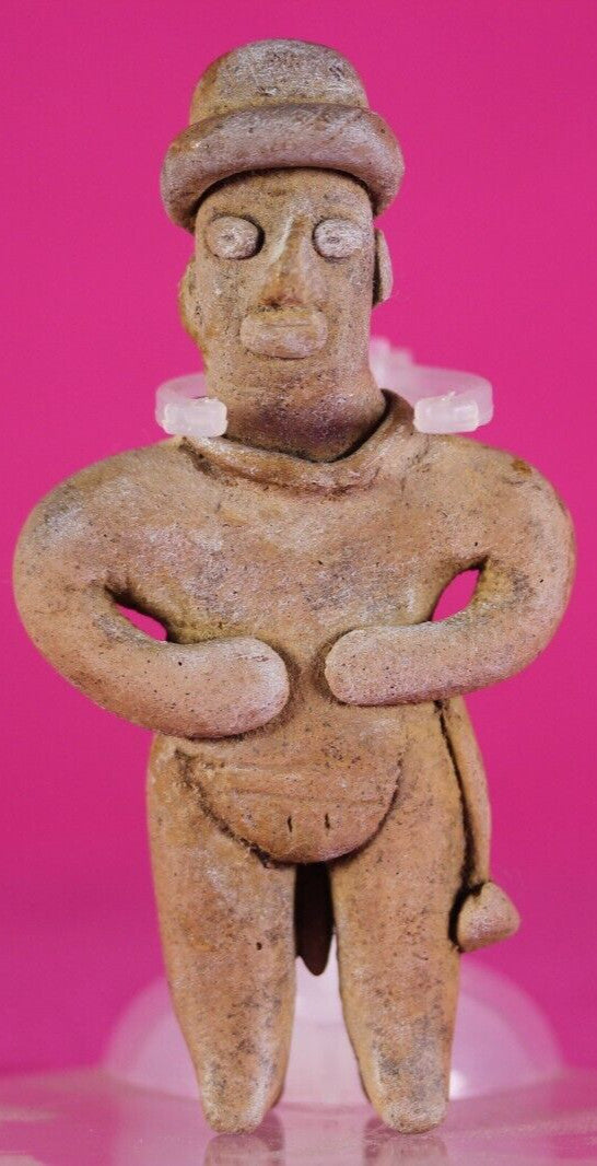 Pre Columbian Artifact Colima Figure Mexico 300BC-300AD ex Primitivo COA J52