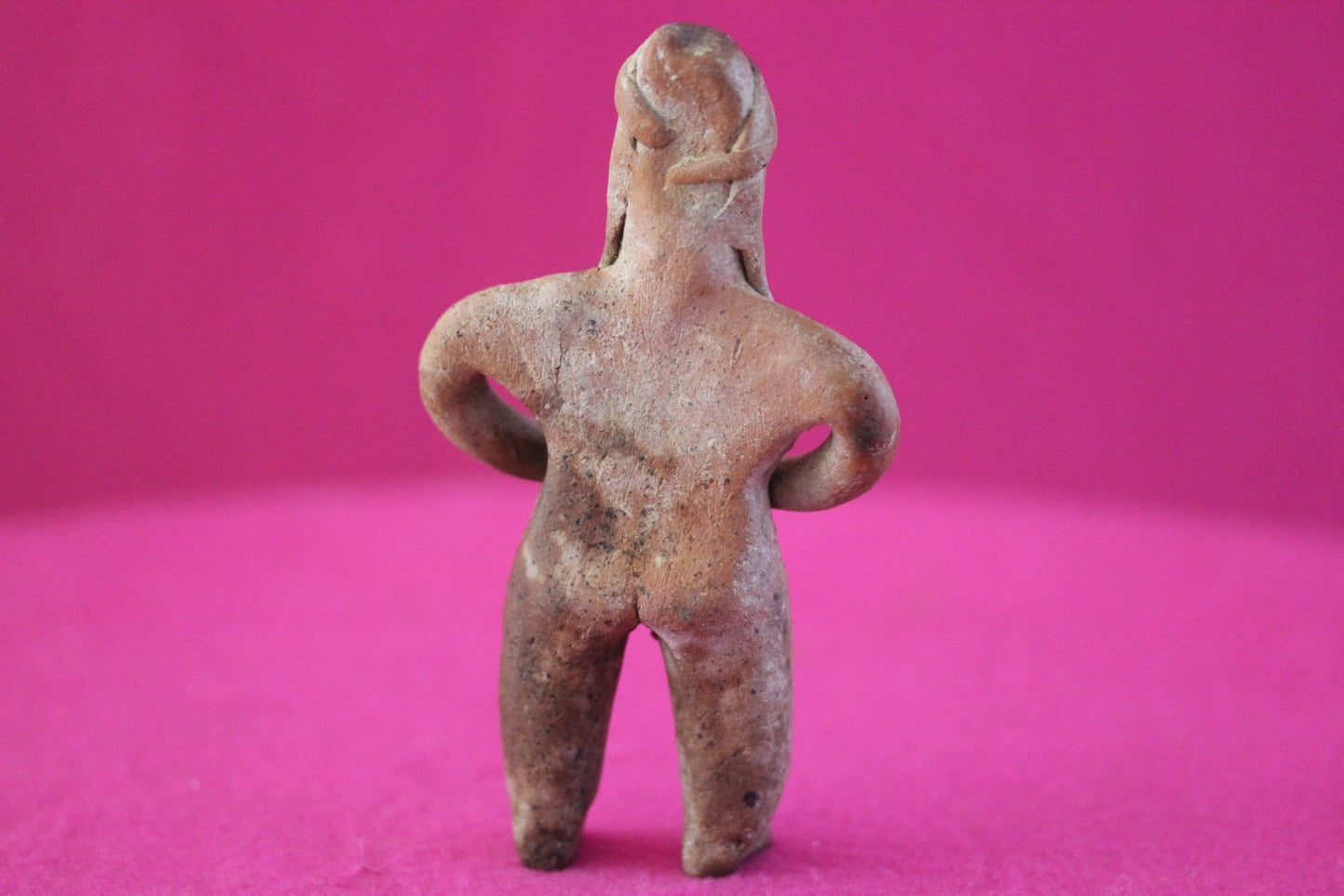 Pre Columbian Artifact Authentic Pretty Lady Tomb Figure Colima Mexico COA 197