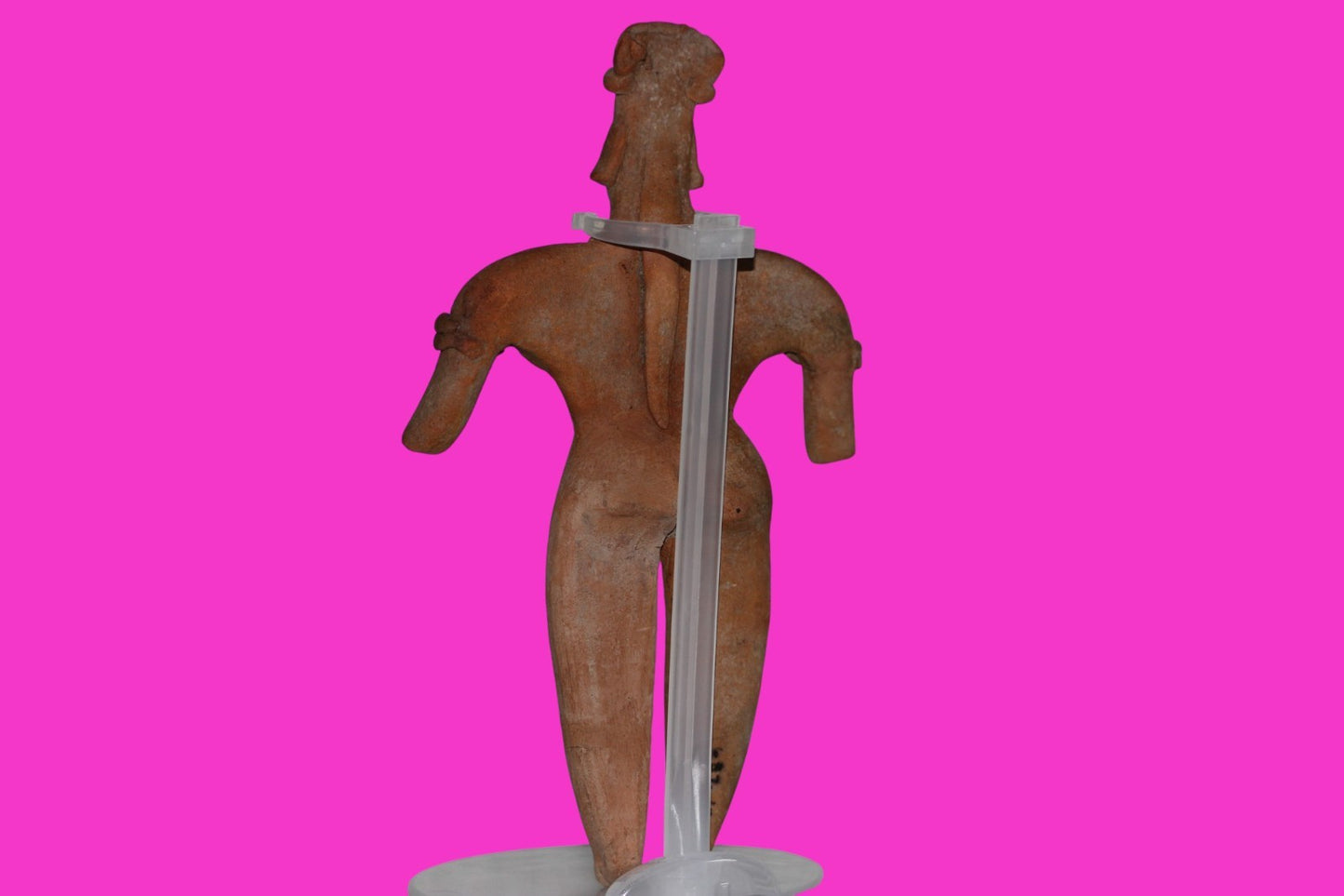 Pre Columbian Artifact 7 Inch Female Tomb Figure Colima Mexico 100 BC COA 240