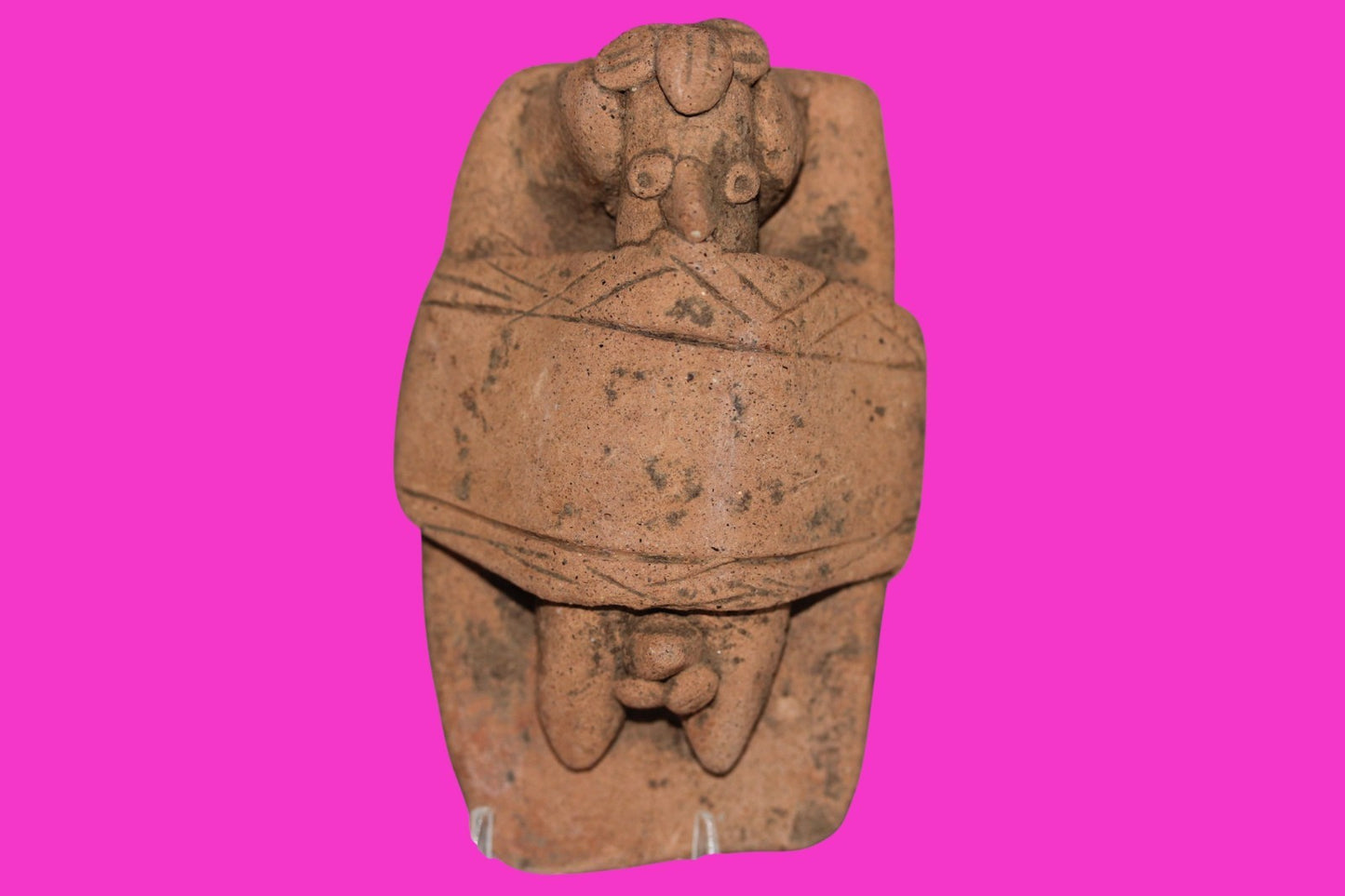 Pre Columbian Artifact Infant Tomb Burial Figure Colima Mexico 100 BC COA 223