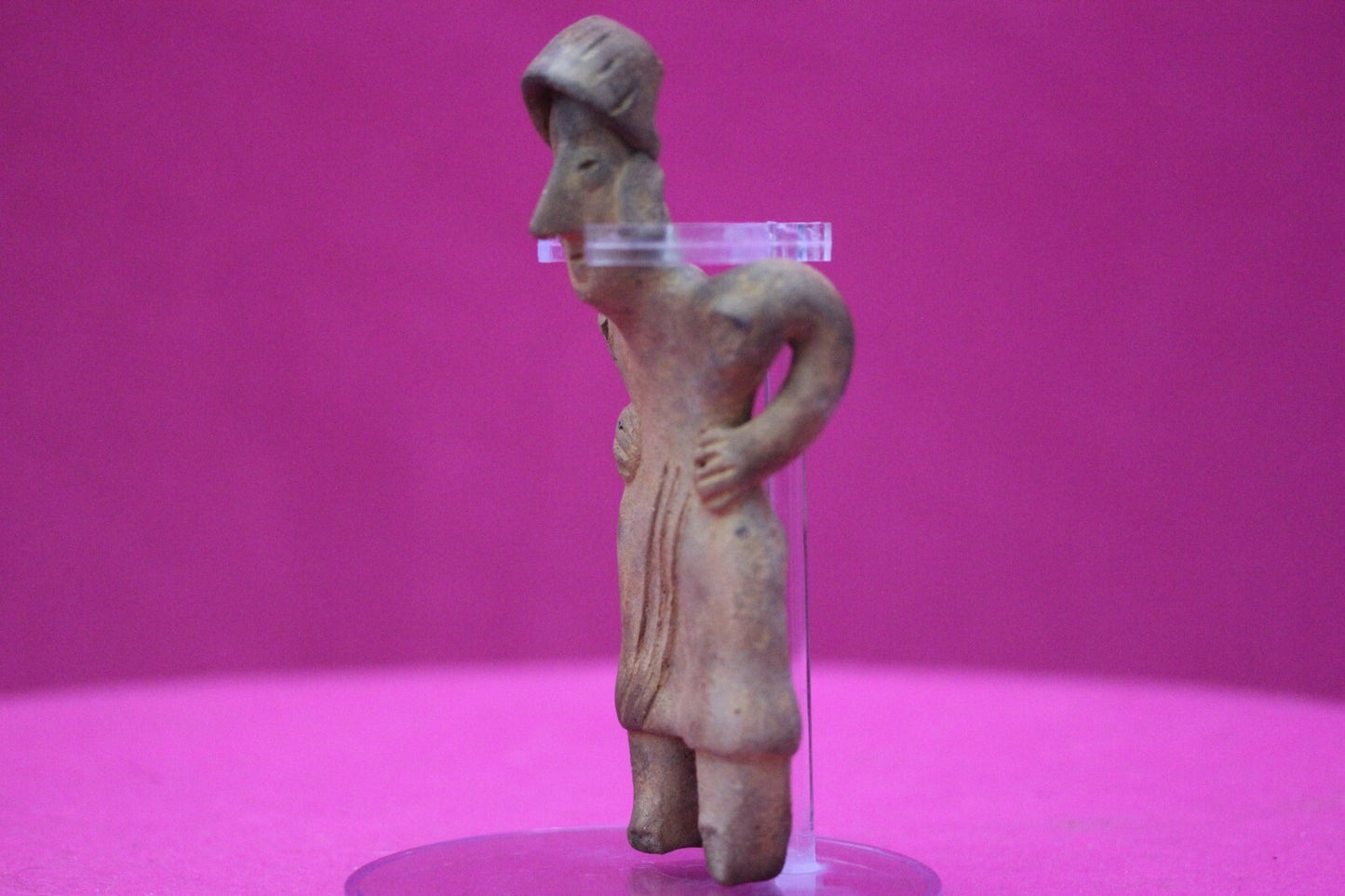 Authentic Pre Columbian Artifact Rare Grandma Tomb Figure Colima Mexico COA 150